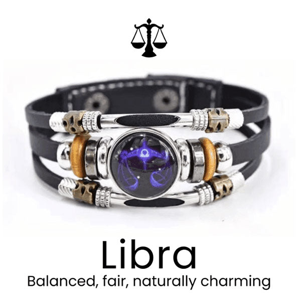 Astrological Sign Luminous Bracelet Super Bright In The Dark