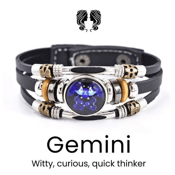 Astrological Sign Luminous Bracelet Super Bright In The Dark