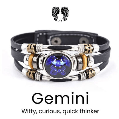 Astrological Sign Luminous Bracelet Super Bright In The Dark